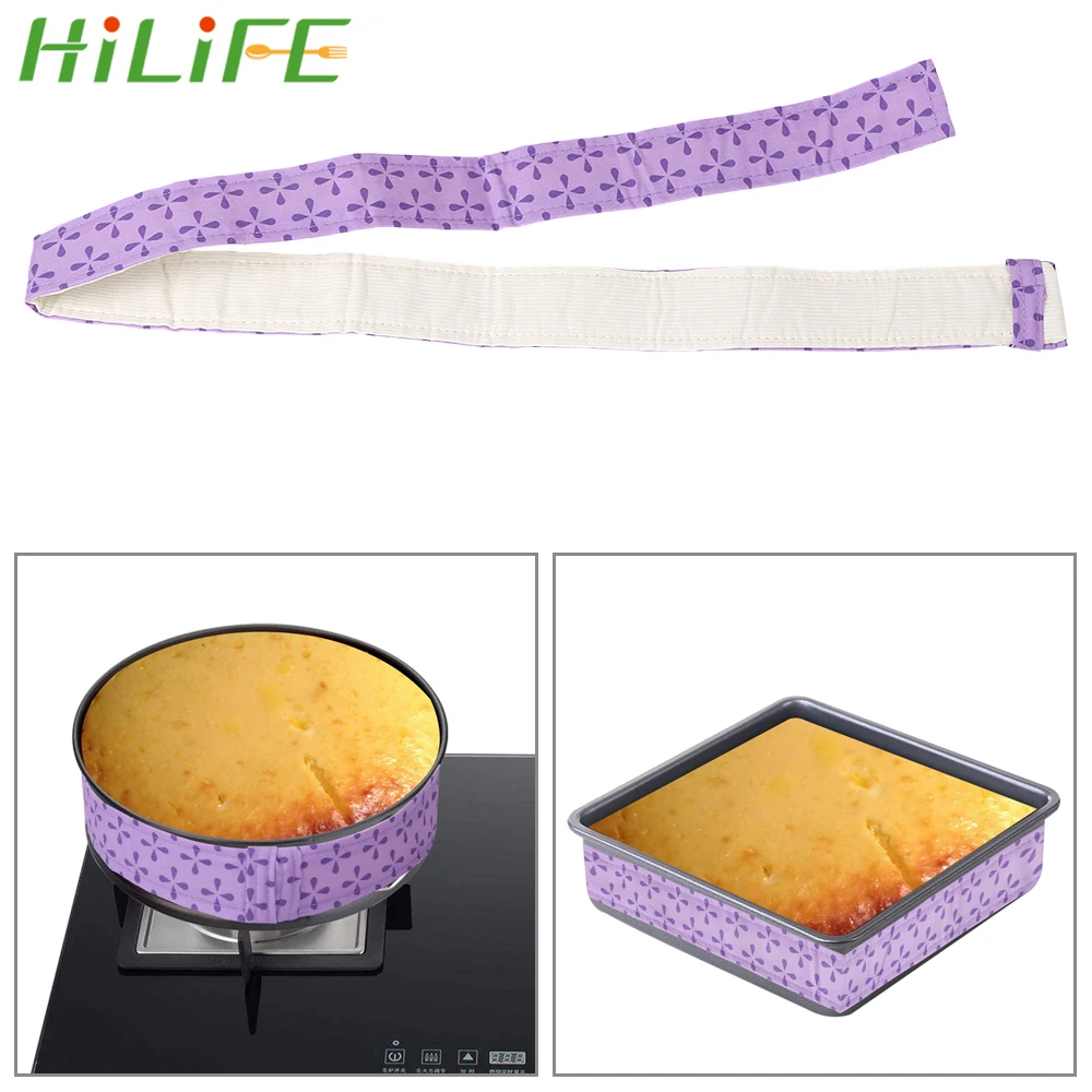 HILIFE Выпекать даже полоса ремень влажный уровень лоток для выпечки торта Пан
