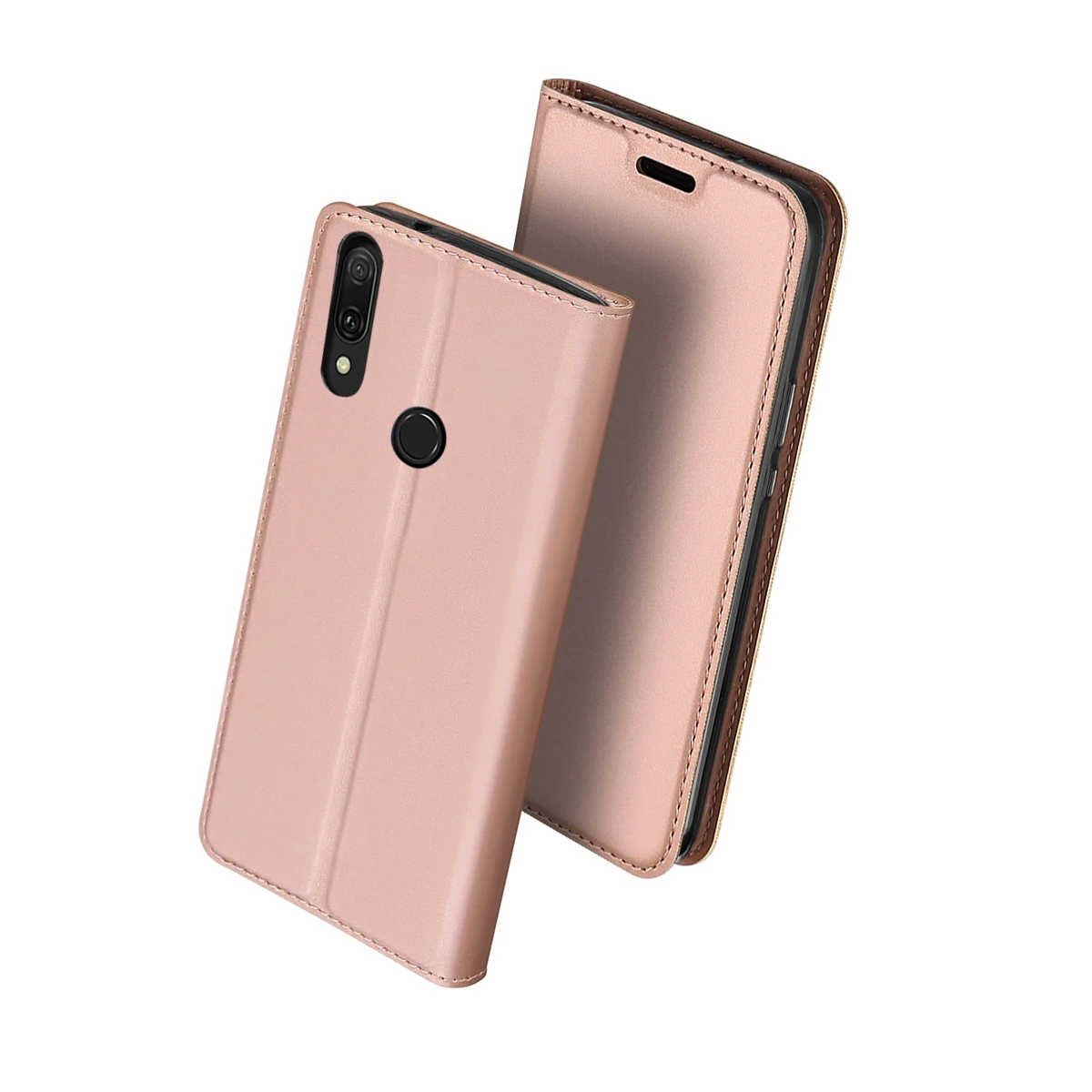 Для huawei Enjoy 9 Plus кожаный чехол книжка с магнитной защитной подставкой отделением