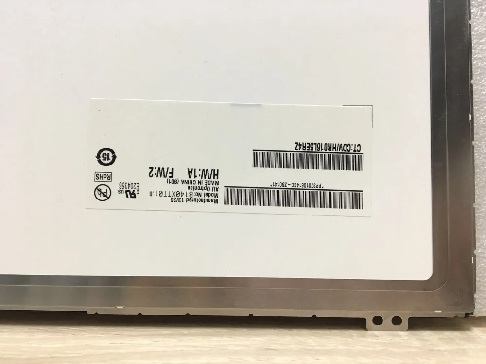 AUO B140XTT01.0 для HP Pavilion Touchsmart 14 b109wm Sleekbook LED LCD &quotсенсорный экран дисплей в сборе PN 698523
