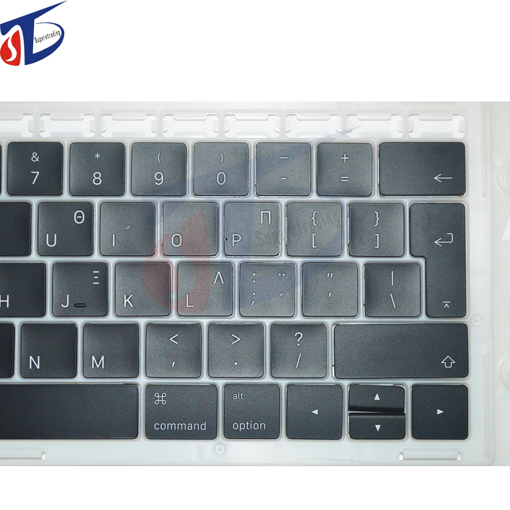 Новый ноутбук A1706 A1707 с греческой раскладкой клавиатуры для Macbook Pro Retina 15" GR клавиатура стандарта Греции Late 2016 Mid 2017.