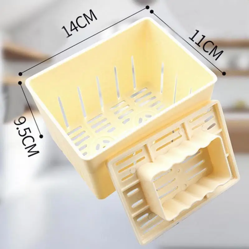 500g Tofu Mold Plastic Press Mould Homemade Soybean Curd Making With Cheese Cloth Kitchen Cooking Tool Set | Дом и сад