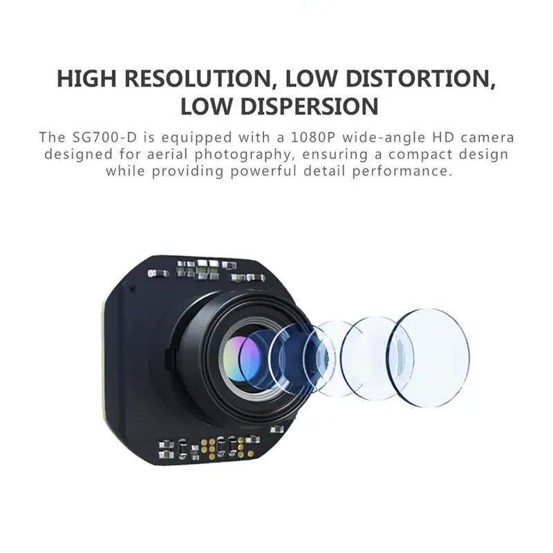 SG700 D Квадрокоптер складной Wifi антенна RC самолет Дрон оптический поток 1080P HD
