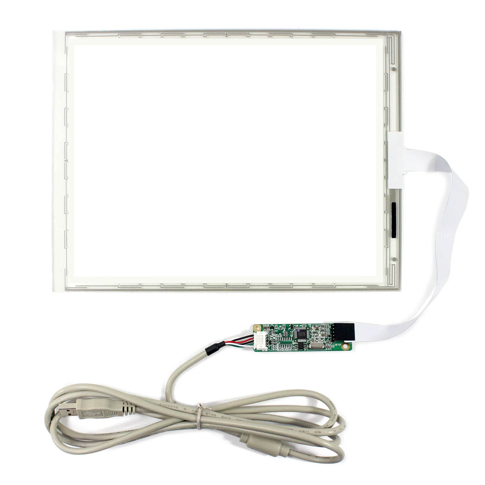 10.4inch 5-wire Touch Panel  216.7x164.5mm Controller Card With 5-Wire USB Controller Card