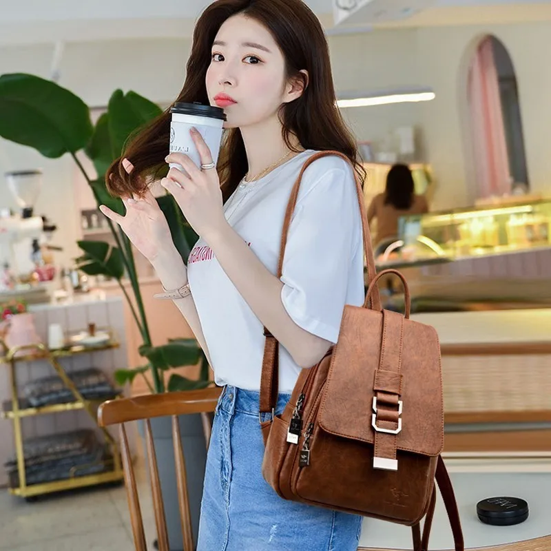 Женские кожаные рюкзаки от известного бренда роскошные дизайнерские большой