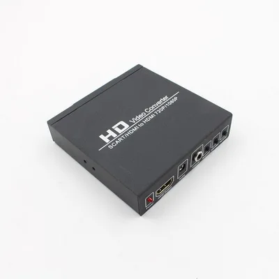 10 шт. SCART/HDMI вход в коаксиальный 3 5 мм цифровой аудио разъем Hdmi выход HD видео