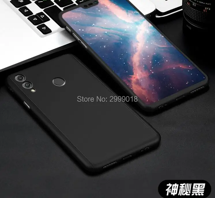 Huawei Y7 2019 360 Full Cover Case On Prime With Tempered Glass For Y 7 Y7Prime | Мобильные телефоны и аксессуары
