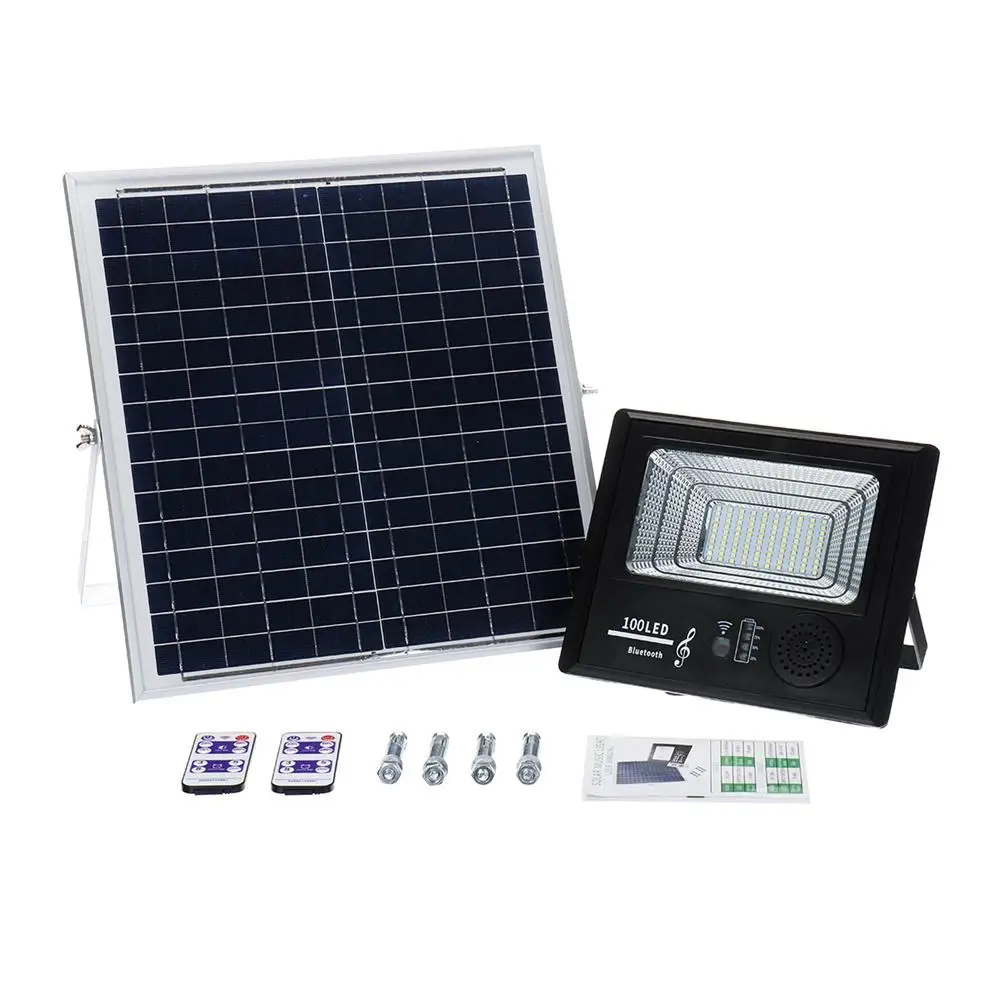 Светодиодный светильник прожектор CLAITE Solar 50 Вт 100 светодиодов с дистанционным