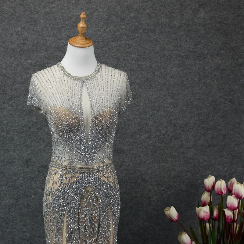 SSYFashion 2019 Новое роскошное вечернее платье Высококачественная ручная работа с
