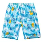 Шорты MISSKY мужские с эластичным поясом, дышащие модные пляжные, с принтом, одежда для улицы, случайный цвет, летние