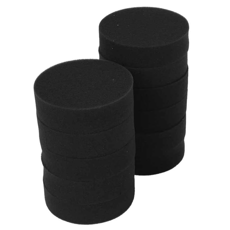 

Promotion! Car 12 pcs applicator pad foam applicator pad wax polish care black