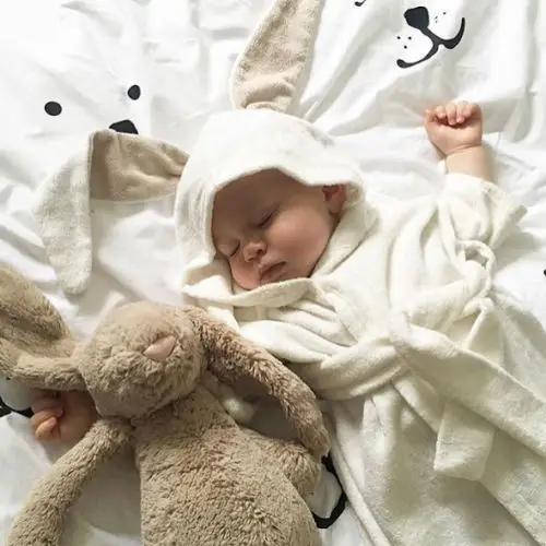 Халат детский Pudcoco для девочек и мальчиков хлопок размер: 3 m/6м/9 m/12м/18 m/24м 2