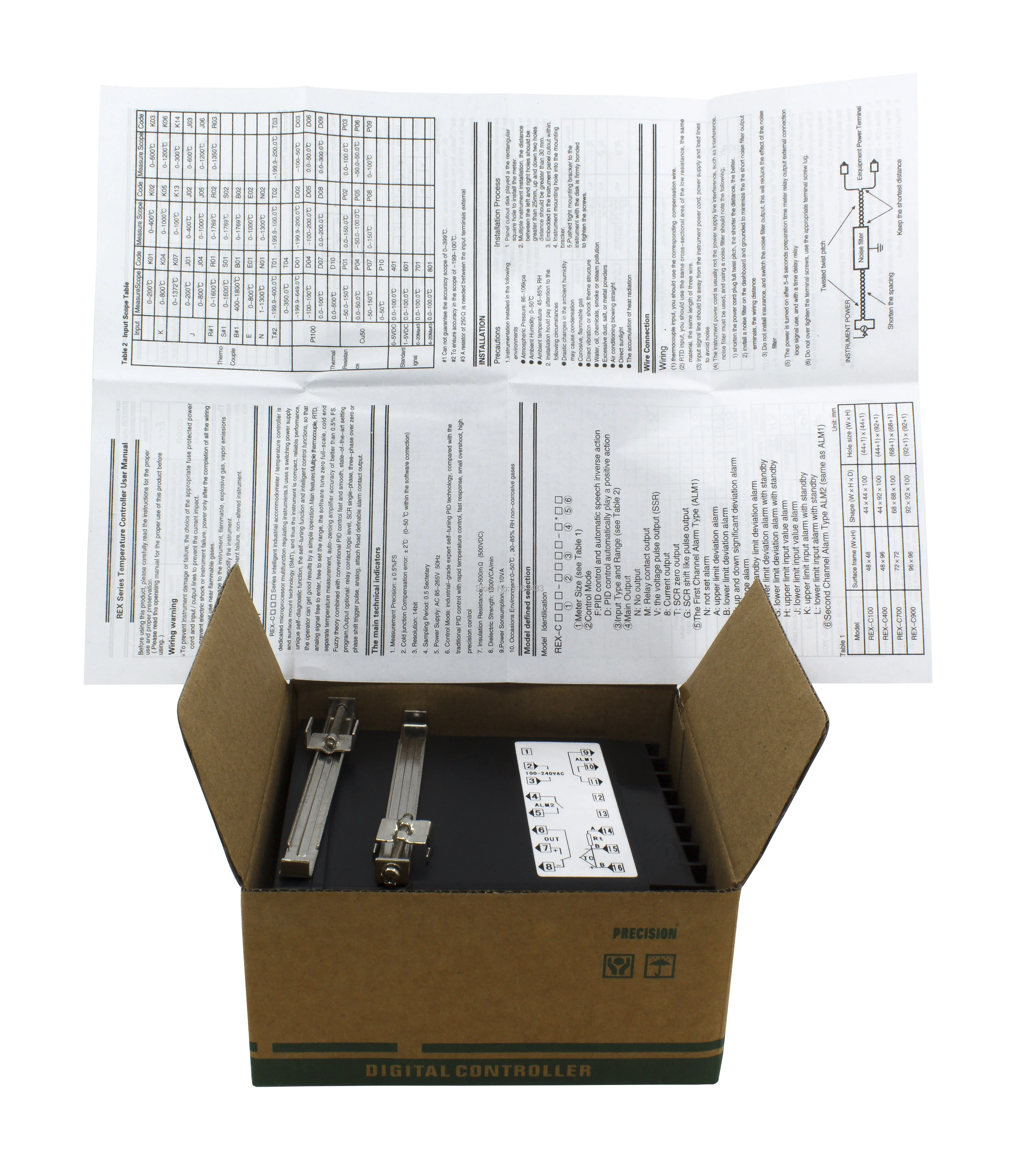 

REX-C400 2 , , RTD , - , SSR 4-20
