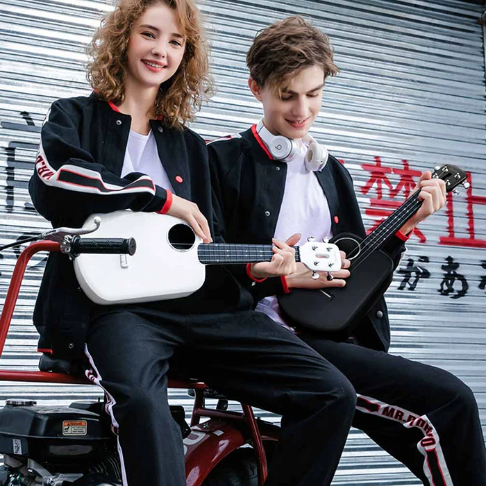 Укулеле Populele 2 оригинальный светодиодный Bluetooth USB Смарт-укулеле АБС-пластик