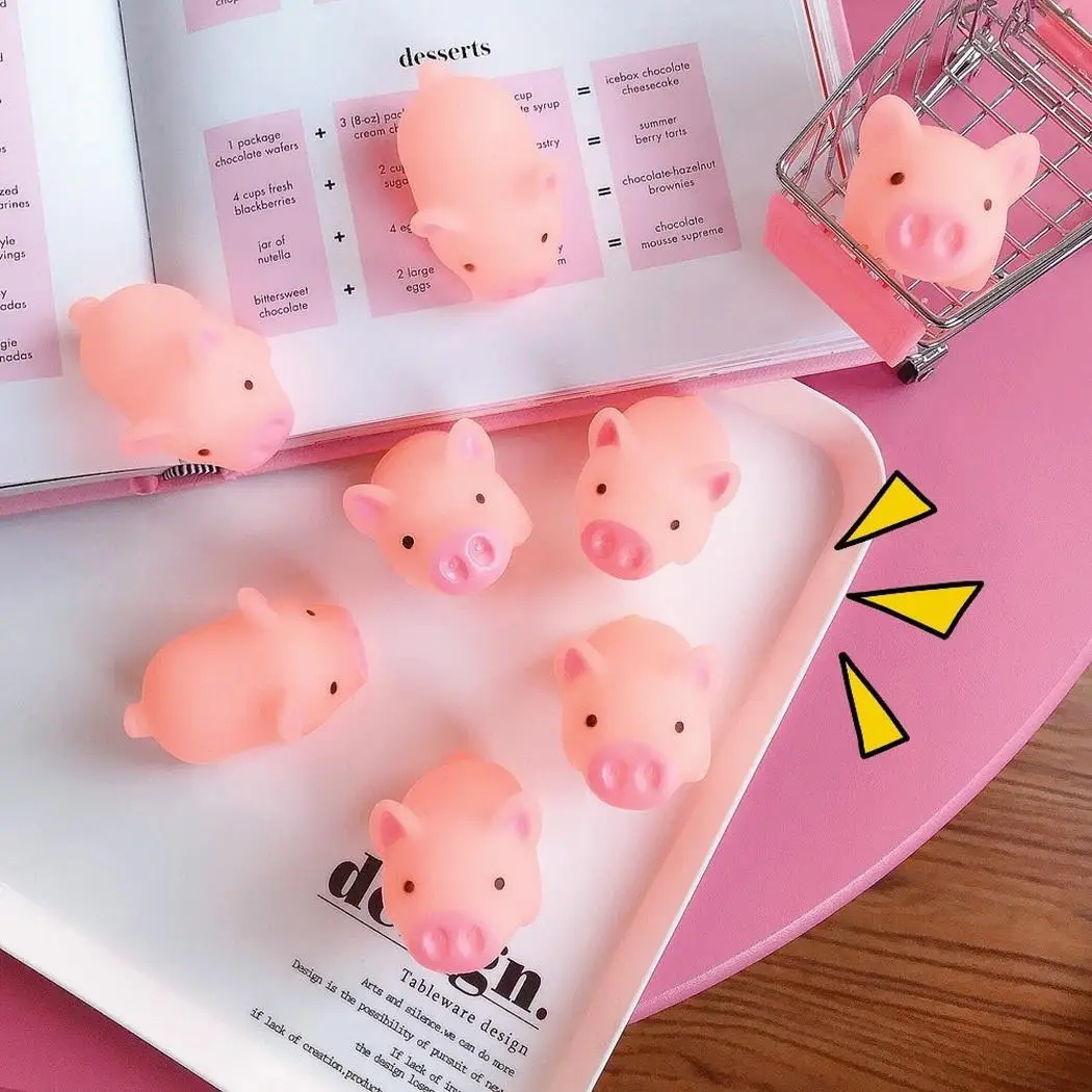 Мультфильм милый Vent Pig Стиль свинья анти стресс сжатие Pinch выпуск игрушка