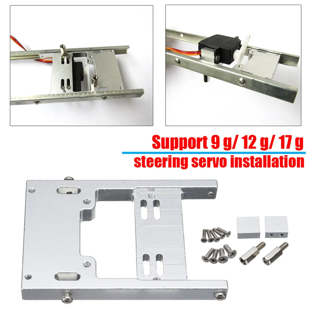 Newest 2019 WPL Metal Servo Fixed Seat For 1/16 B1 B16 B24 B36 C14 C24 RC Car Spare Part | Игрушки и хобби