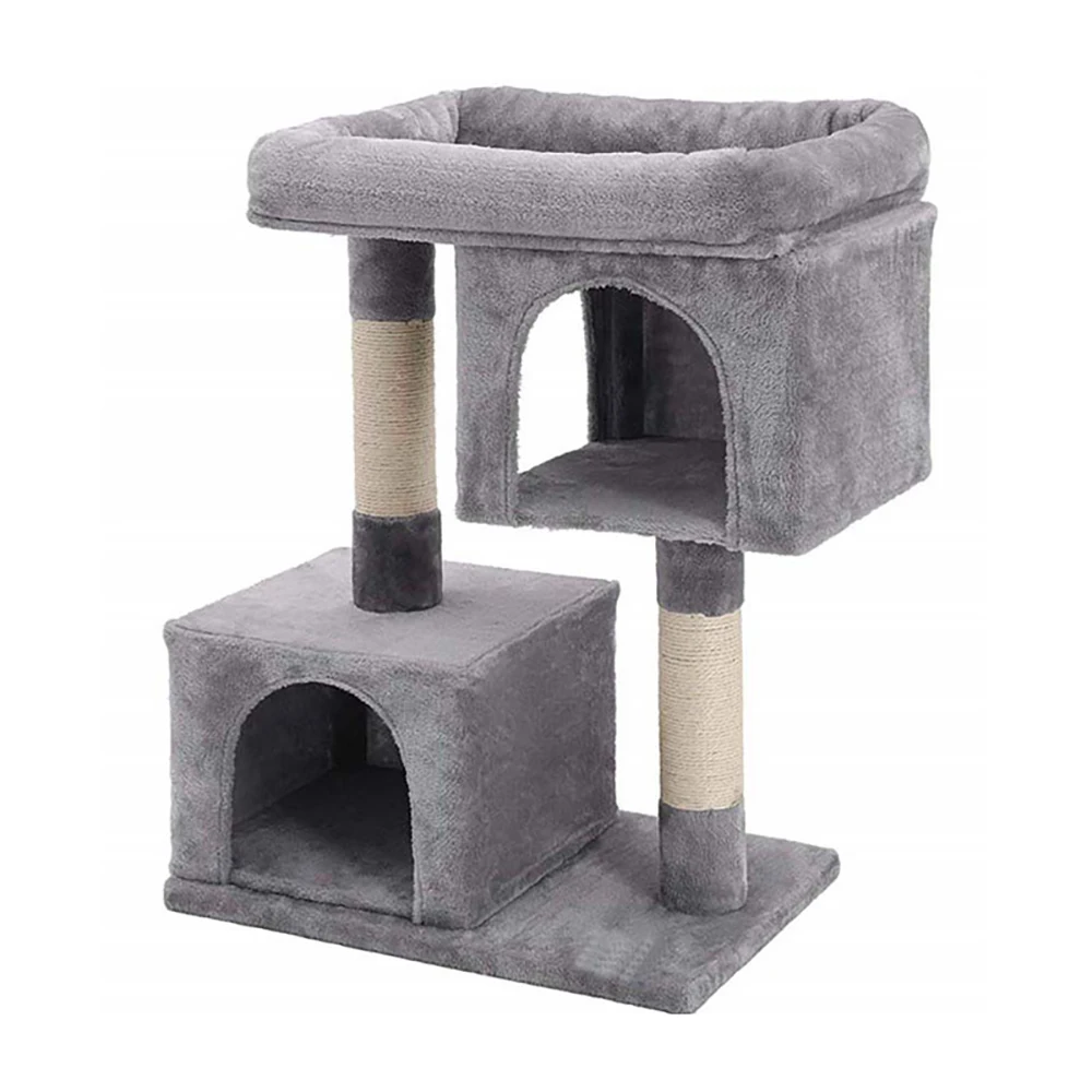 Кошка дерево башня мебель котенок Playhouse Perches платформы лестницы кошка сизаль