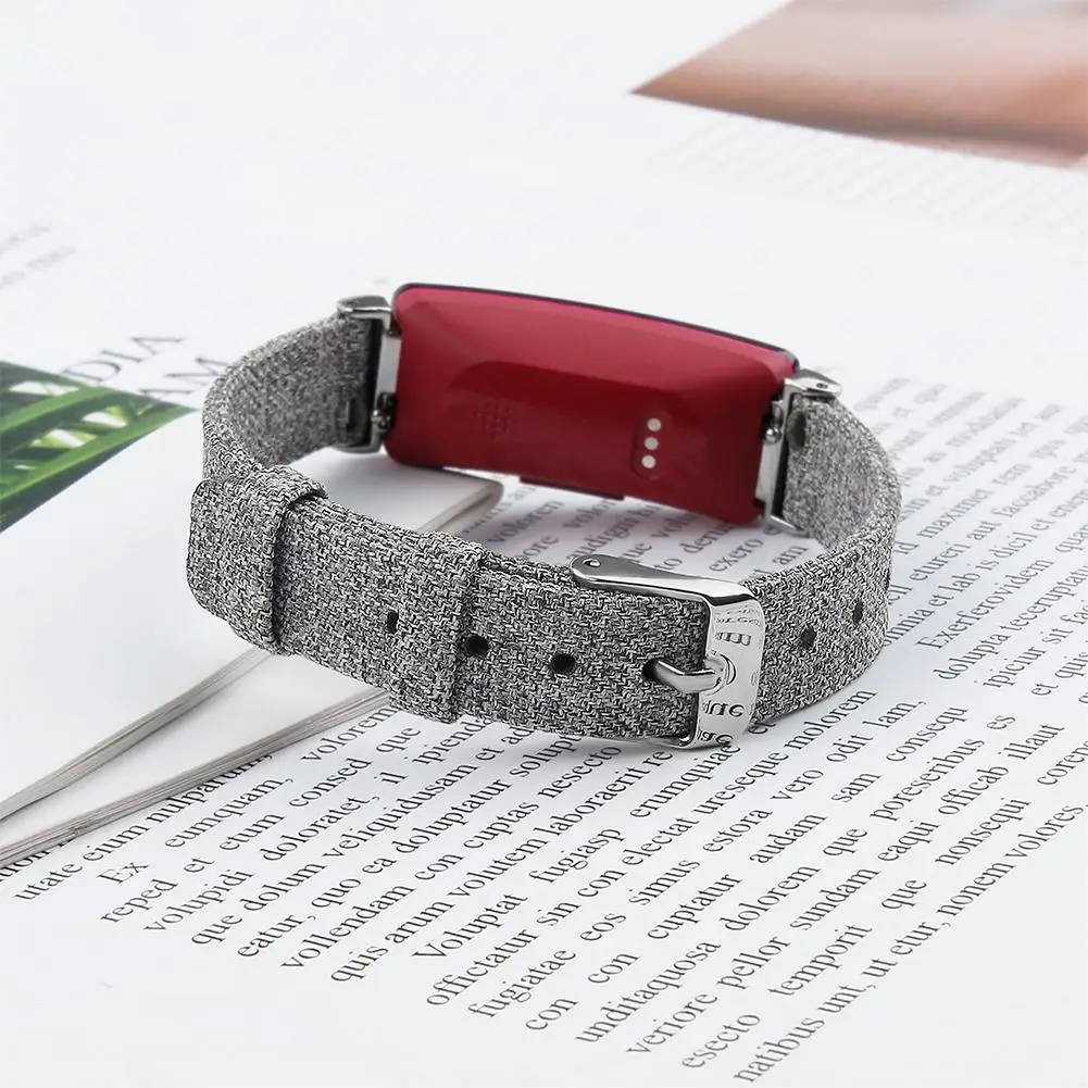 Ремешок для часов Fitbit Inspire/Inspire HR фитнес трекер классические холщовые ремешки с