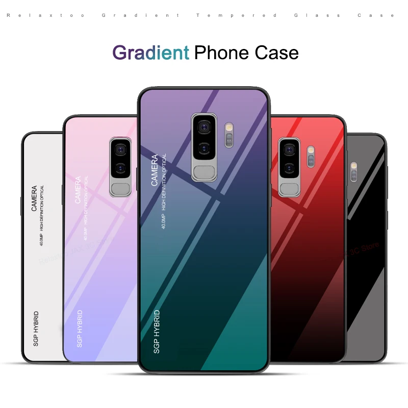Чехол S10 e для Samsung Galaxy s10 s9 s8 Plus s10e s10plus чехол из закаленного стекла телефона на galaxy