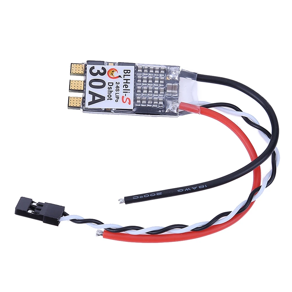 Топ 30A бесщеточный HLW Blheli S ESC для 2 6s LiPo FPV QAV250 200 Quadcopter|Запасные части| |