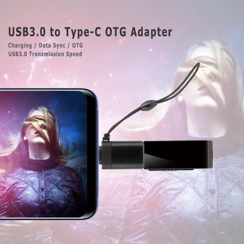 USB 3 0 Женский к Type C Мужской адаптер OTG конвертер разъем для ноутбука Аксессуары