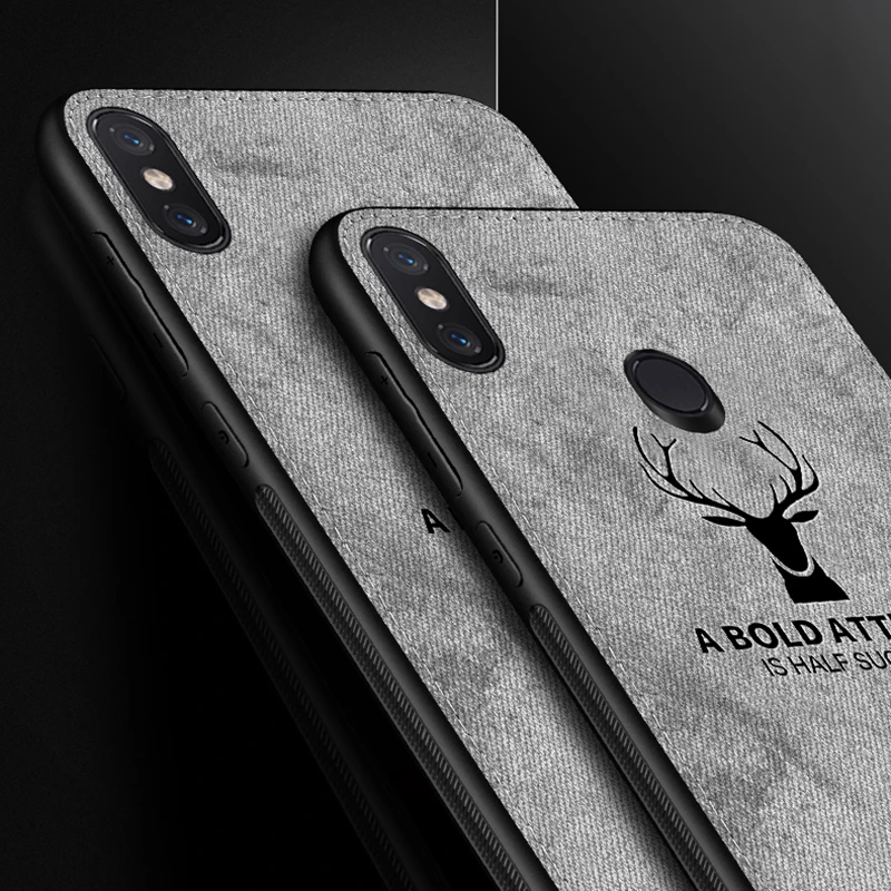 Чехол для Xiaomi Mi8 Mi A2 lite тканевый матовый чехол Redmi 5 plus 6 6a 6pro note 6X Pocophone F1|Бамперы| |