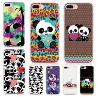 for one plus 6 6t 5 5t x 3 2 one soft tpu silicone case print pandas back cover protective coque shell phone cases