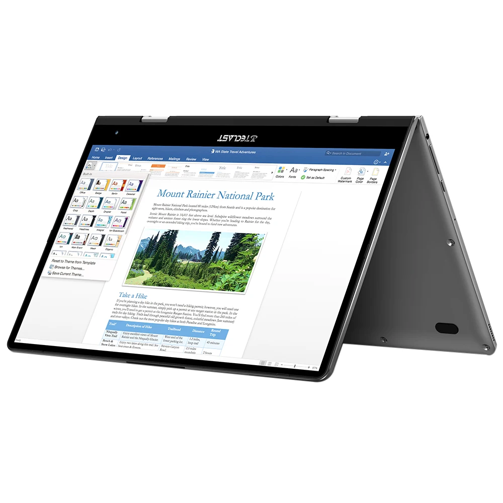 Teclast F5 ноутбука 11 6 &quotWindows 10 360 градусов вращающийся FHD ips Сенсорный экран 4 Ядра 8 ГБ