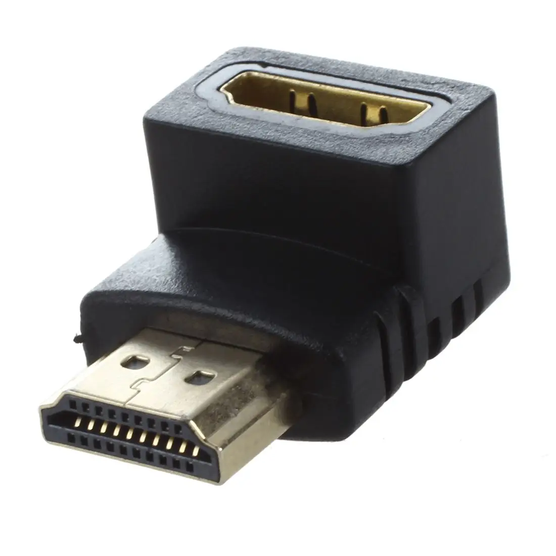 Видео AV адаптер HDMI мужчина к женскому локоть с прямым углом 90 градусов|Кабели USB| |
