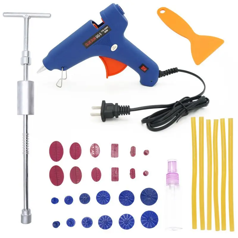 34 шт./компл. Автомобильный кузов вмятин безболезненные Ремонт Инструменты T бар