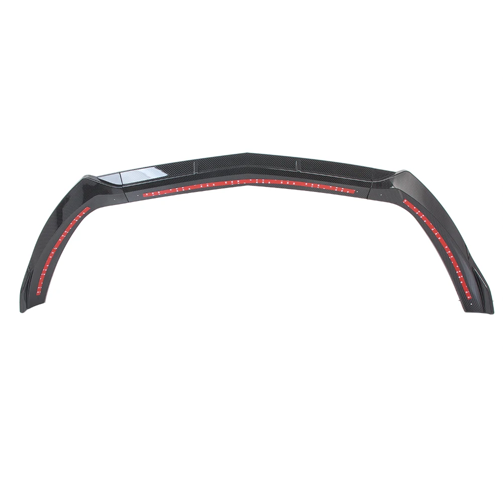 

For Mercedes Benz W117 CLA180 CLA200 CLA250 2018-up Front Bumper Lip Splitter Body Kits Trim Carbon ABS Car Accessories Styling