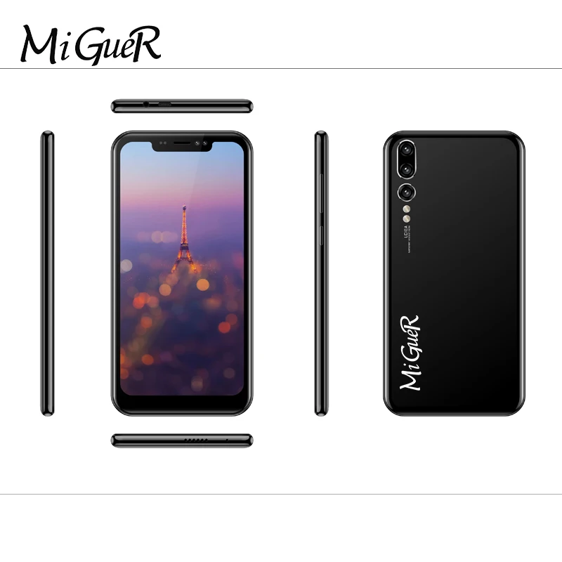 MiGueR M1 6 11 дюймовый мобильный телефон MTK6580A 4 ядра 1 2 GHz GB Оперативная память 8
