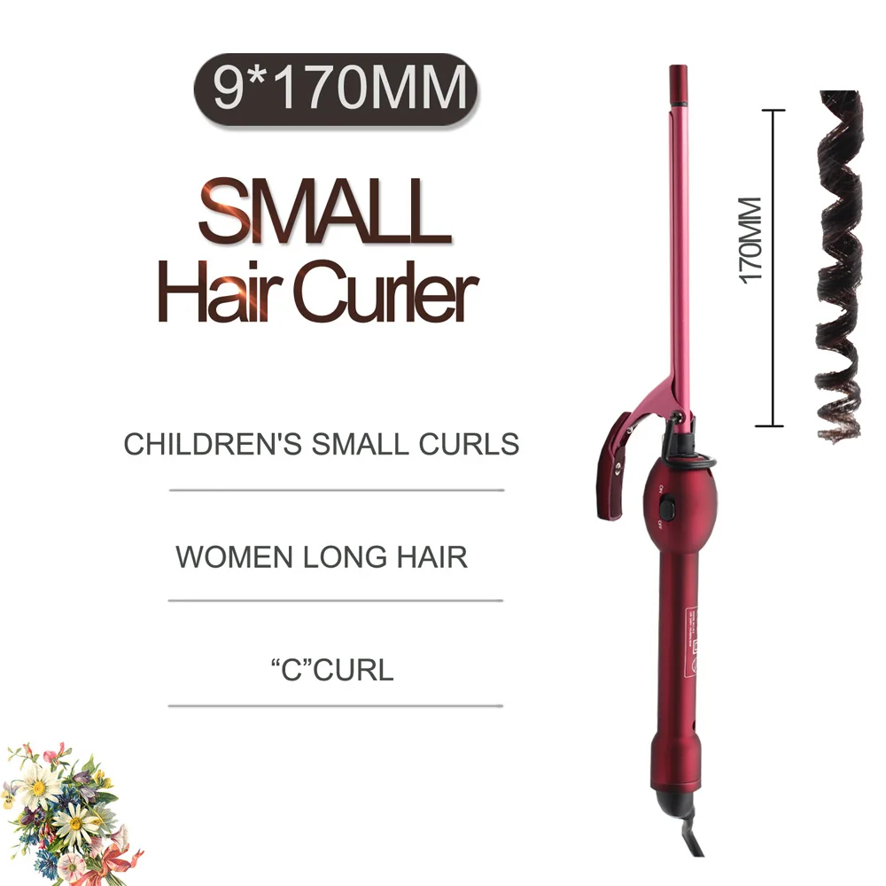 Gladay 9 мм мини Плойка для завивки волос керамическая плойка волос|mini hair curler|hair