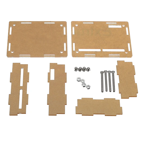 Прозрачный акриловый чехол защитный для 4-канального релейного модуля