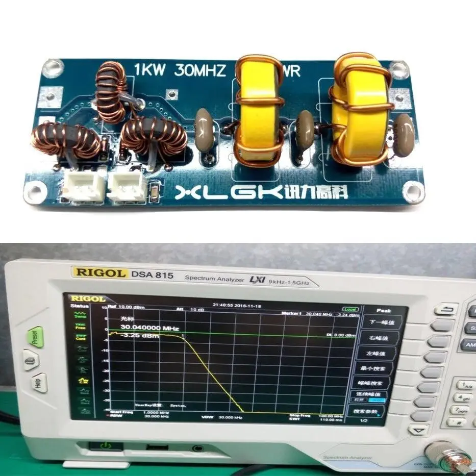 

1KW 1-30 MHZ фильтр-муфта LFP для fm-передатчика Усилитель Мощности HF