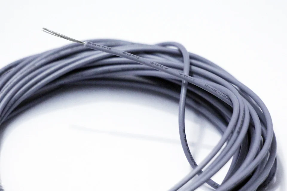 Синий кабель 26AWG из луженой меди синий изолированный провод UL1007 ПВХ