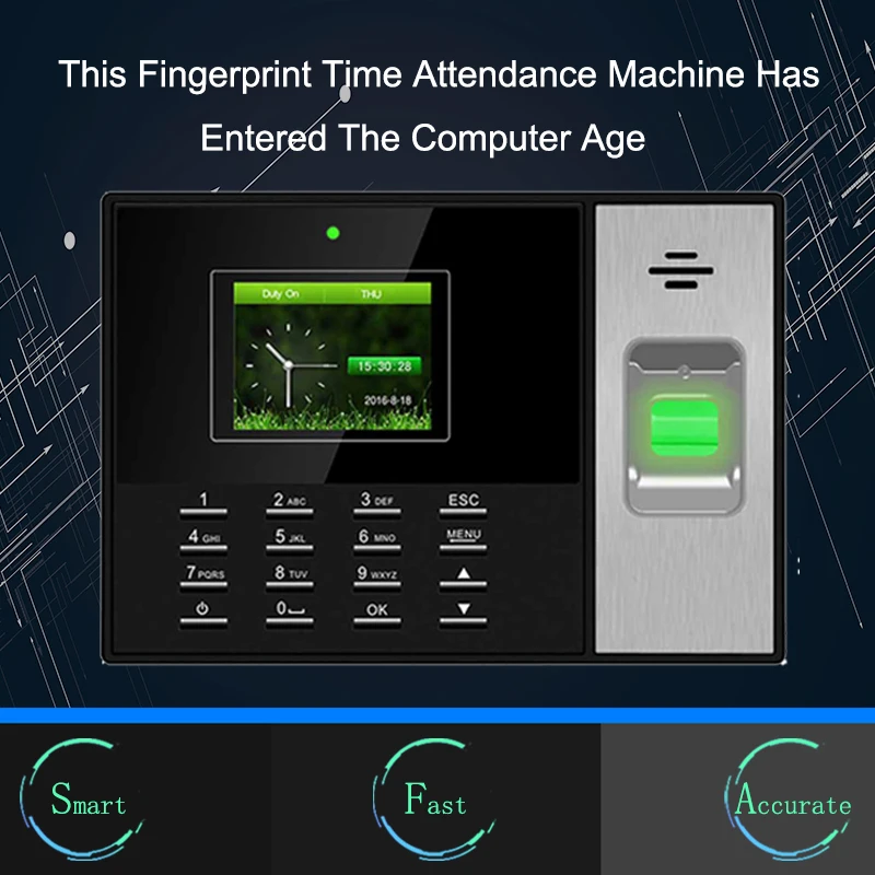 Система считывания отпечатков пальцев TCPIP биометрическая система контроля