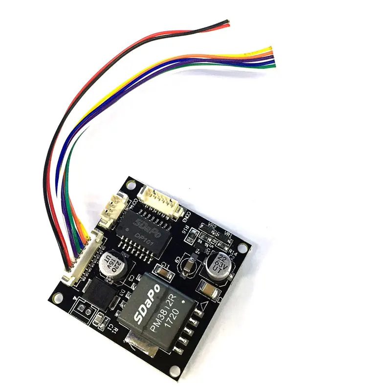 Вход 44 57 в 38*38 мм cctv ip камера Poe Модуль PCB плата выход DC 12 В с IP кабелем|Микрофон для