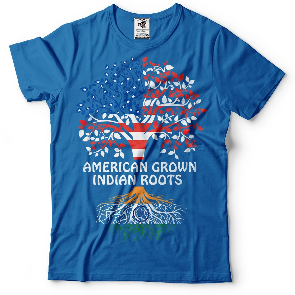 Индийская футболка индийскими корнями диаспоры патриотический чай рубашка |