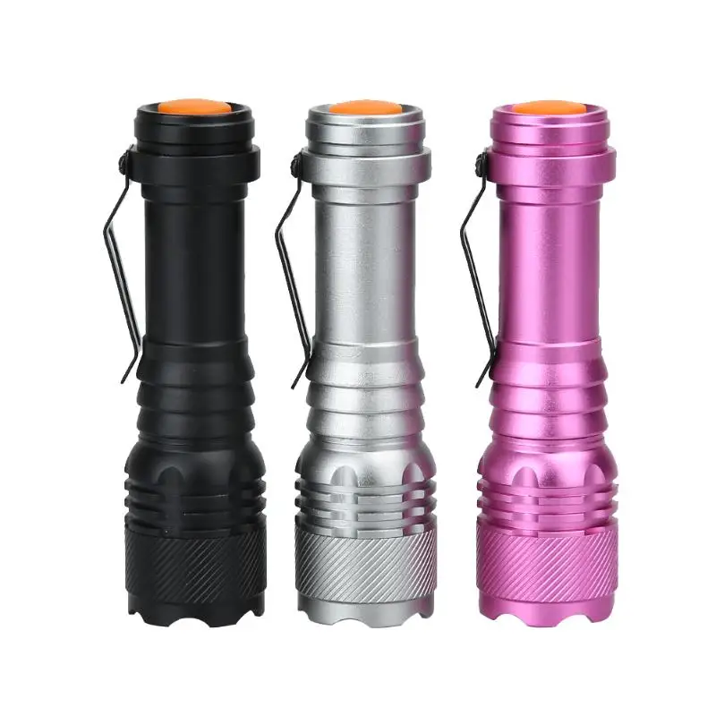 5000LM CREE Q5 светодиодный фонарик из алюминиевого сплава 3 режима масштабируемый