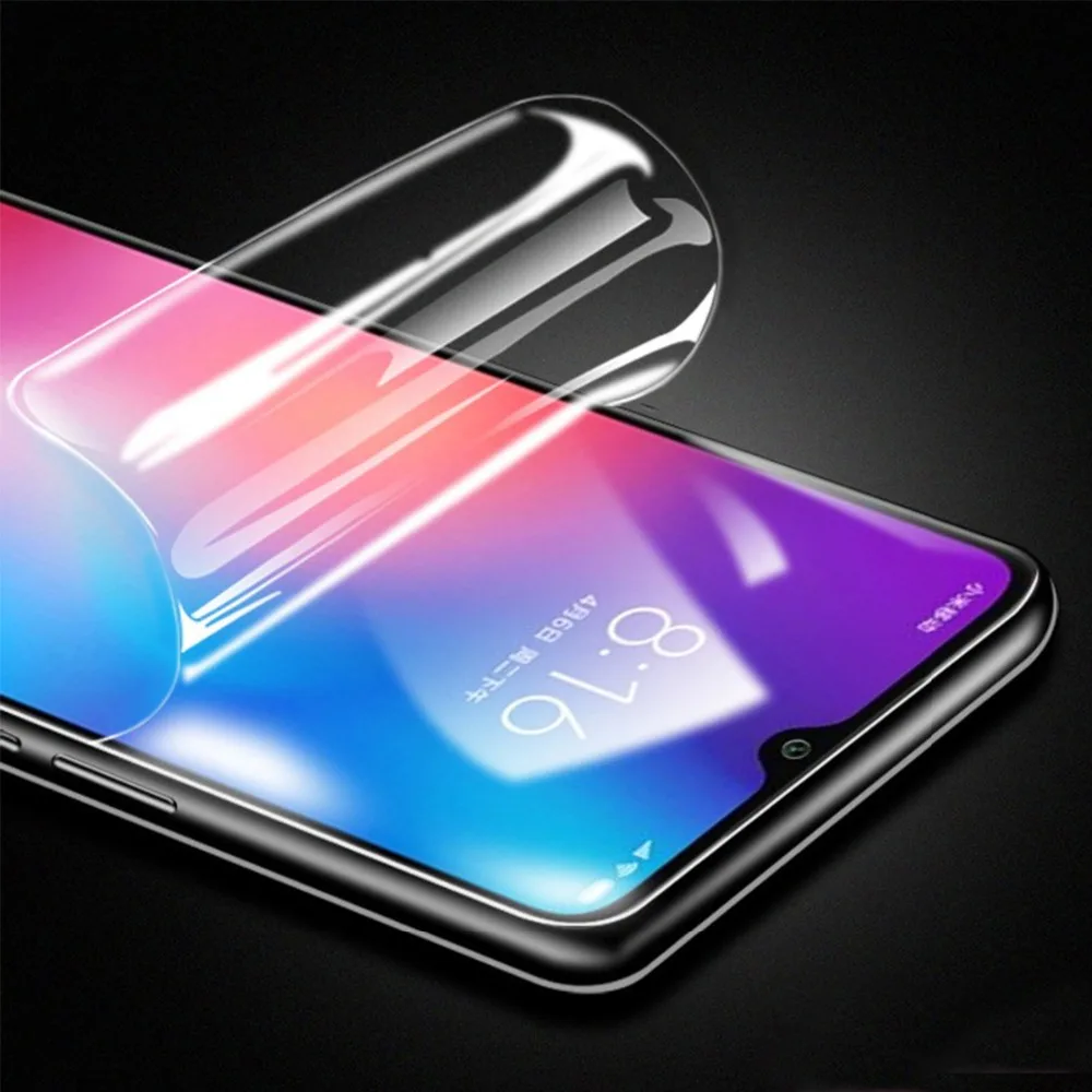 9D мягкая Гидрогелевая Передняя и задняя защитная пленка для Redmi 7 Note 6 Pro полная