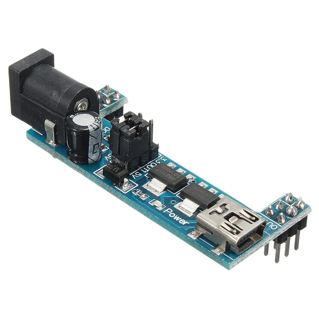 2 шт. макетная плата с модулем питания Mini USB MB102 3 В 5 для Arduino без пайки | Электроника