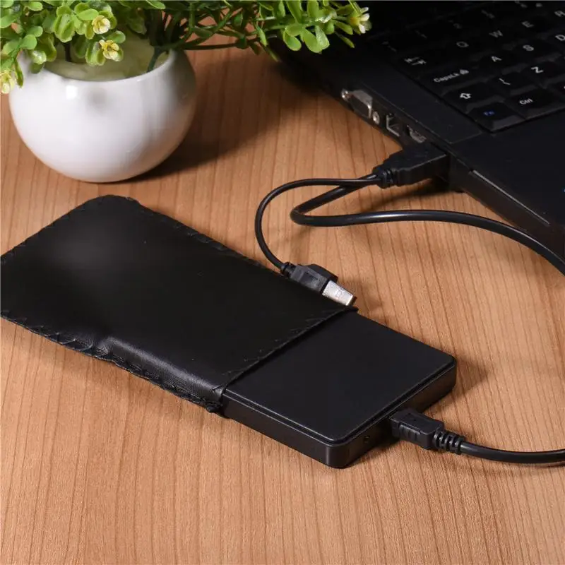 Белый Внешний корпус для жесткого диска USB2.0 Sata портативный 2 5 &quotдюймовый жесткий