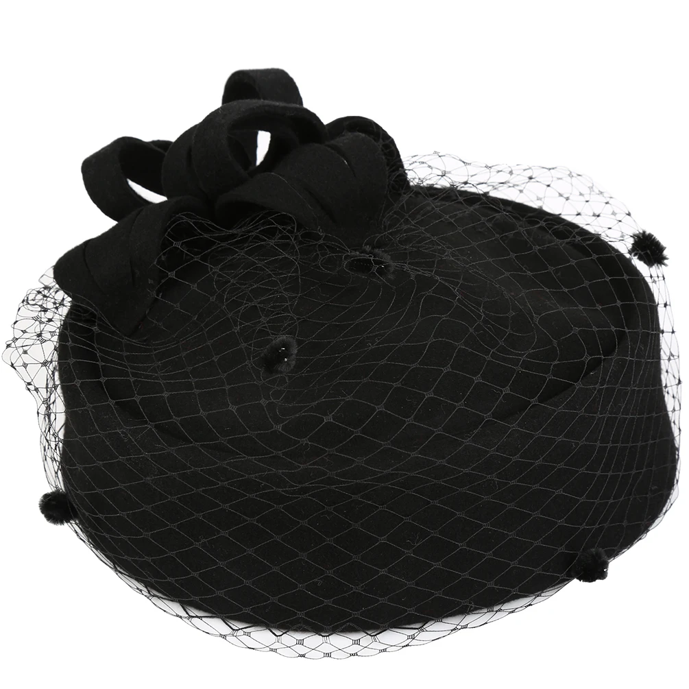 UNISTYLE Для женщин чародей Мода Pillbox Hat Винтаж Дерби Свадебные котелок модная шляпа