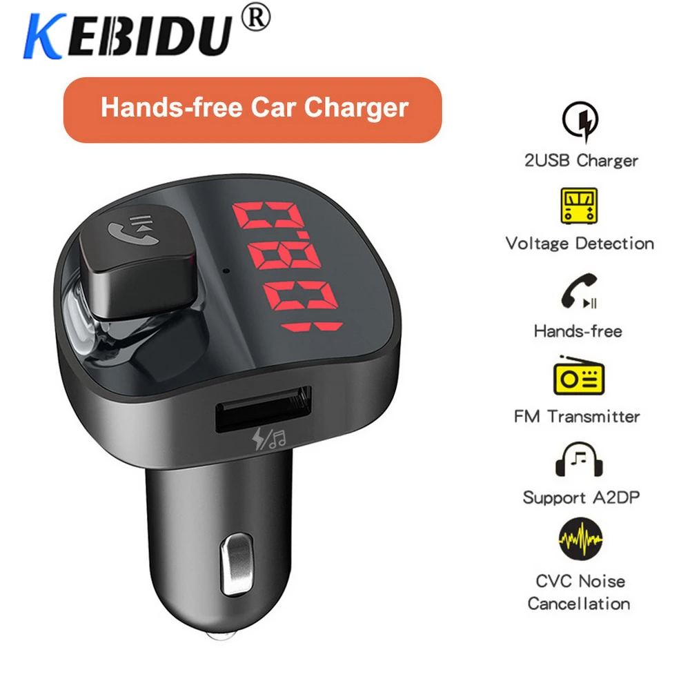 Автомобильное зарядное устройство Quick Charge 3 0 автомобильное с двумя USB портами для