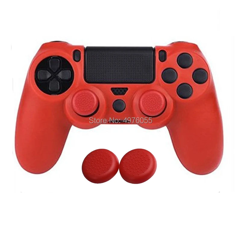 Мягкий силиконовый резиновый чехол для PS4 Slim Pro контроллер Dualshock4 джойстик