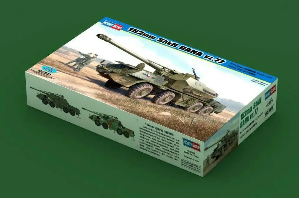 Модель Hobbyboss комплект 85501 1/35 152 мм шех дана VZ. 77|Наборы для сборки моделей| |