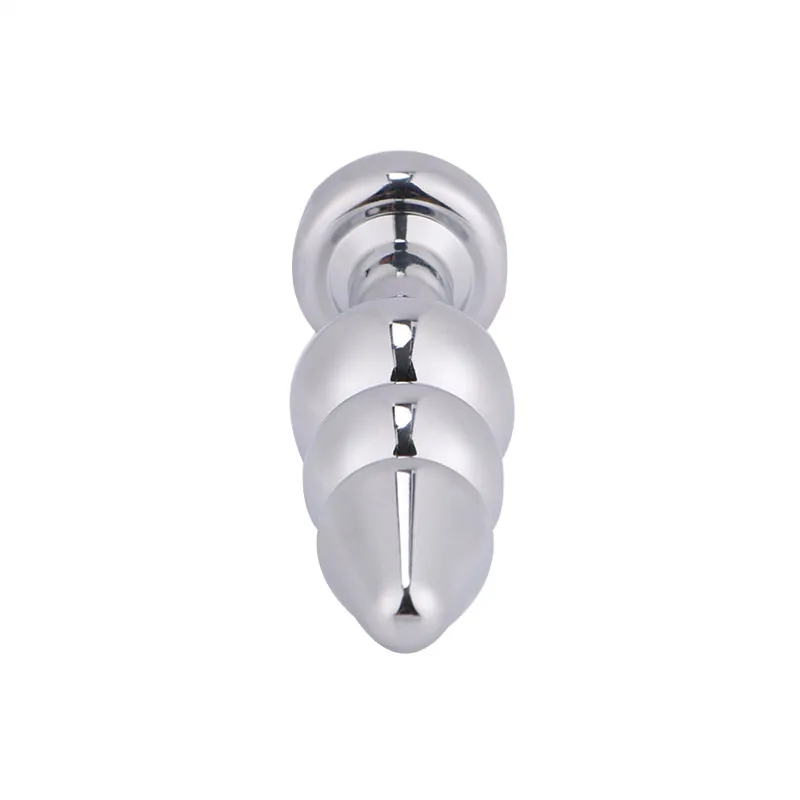 Sex Toys Metal Anal Beads Plug Crystal Jewelry Butt Stimulation Prostate Massager Adult Product Toy For Woman Man |