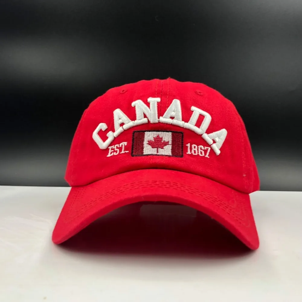 Канадские бейсболки с вышитыми буквами Snapback кепка для мужчин и женщин отдыха