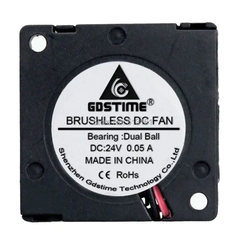 5 pieces Gdstime Mini 24V 30mm 3cm Turbo Blower Fan x x10mm Ball Bearing DC Brushless Cooling Cooler | Компьютеры и офис