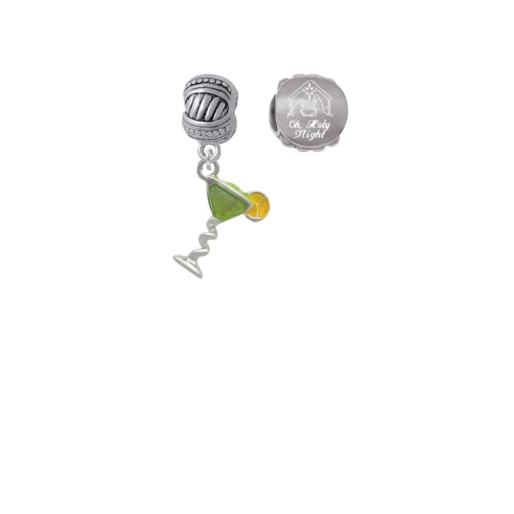 Silvertone тропический напиток зеленый лайм приходят дайте нам его обожают шариках